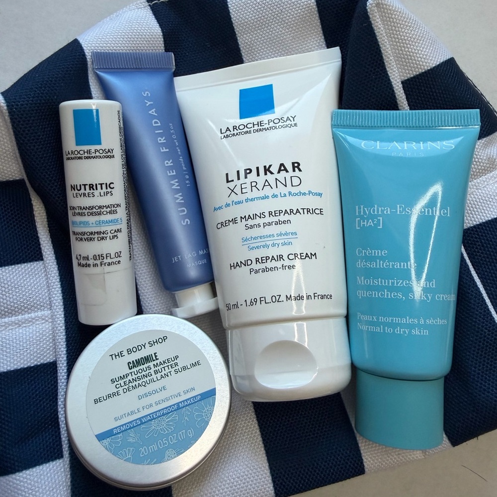 Hydration & Glow Skincare Bundle Summer Fridays, Clarins, La Roche Posay Sephora